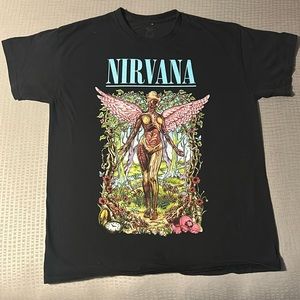 Nirvana In Utero band tee
